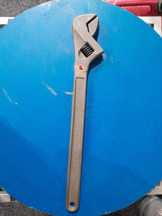 A Bacho 24-inch adjustable spanner, perfect for tightening and loosening nuts and bolts.