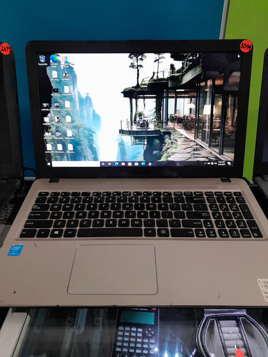 Asus i3 laptop with Intel 2.00GHz CPU, 4GB RAM, and 1TB HDD, ideal for daily tasks.