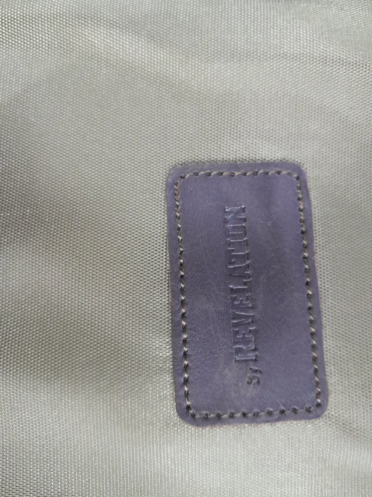 Detailed image of a Roland Ward rifle bag highlighting the stitching and quality craftsmanship.