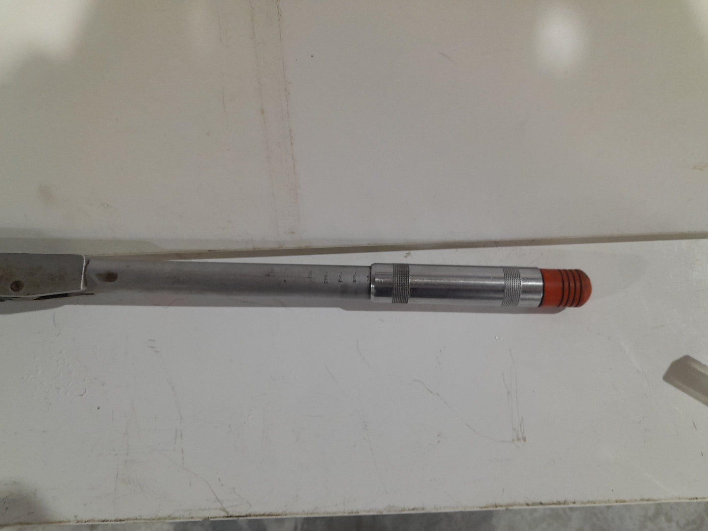 Close-up of Britool EVT 2000N torque wrench, showcasing its durable design and functionality.
