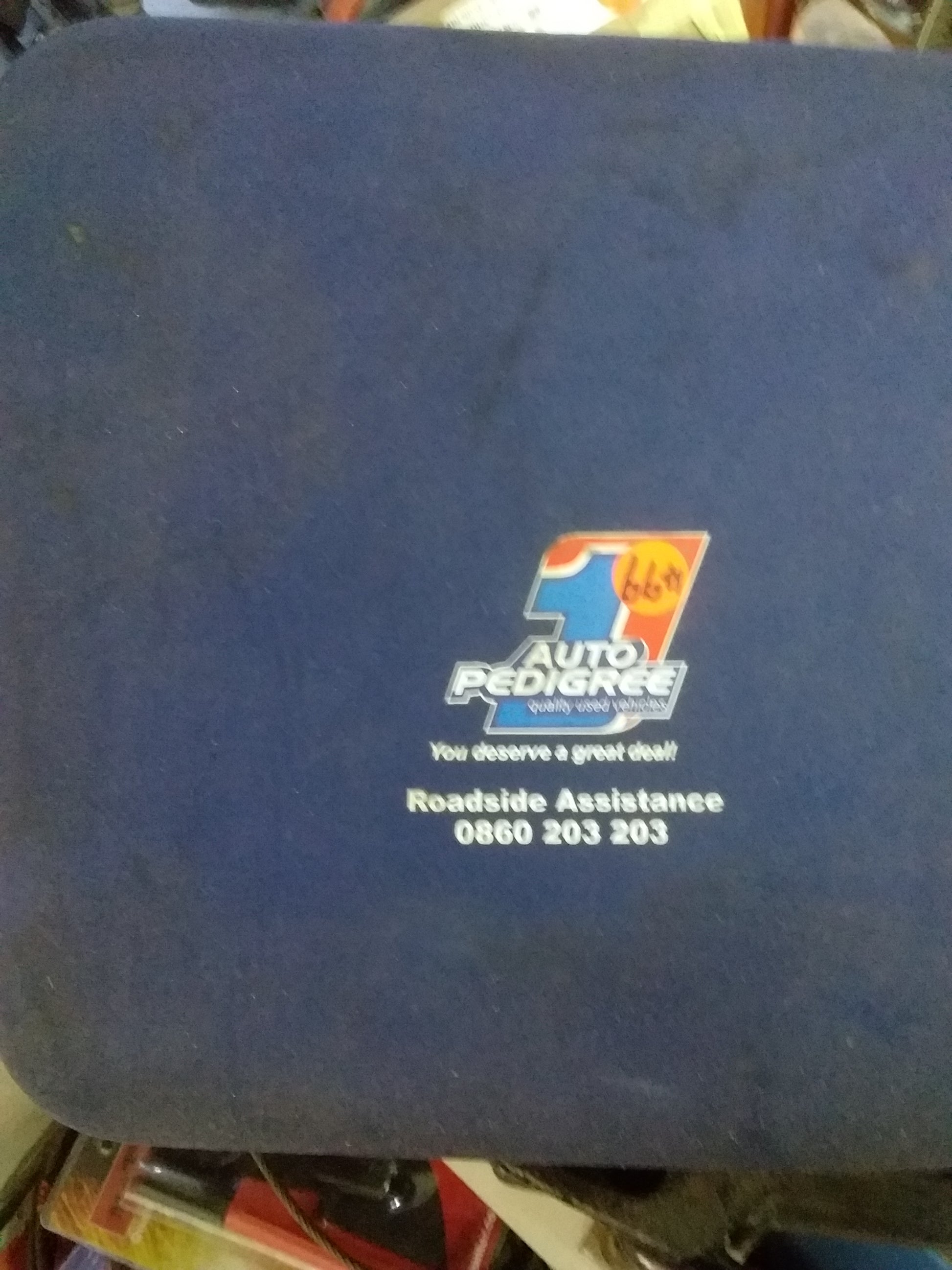 Auto Pedigree logo with tagline 'You deserve a great deal!' and roadside assistance number 0860 203 203. Available at Die Skatkis.