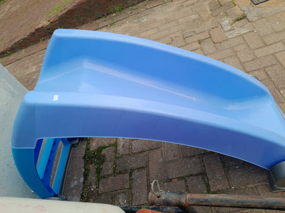 Durable blue kiddies slide, perfect for safe outdoor play and secondhand savings.