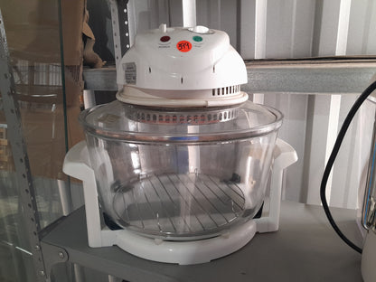 Sunbeam Convection Oven with 12-litre capacity, adjustable temperature, and timer for quick cooking.