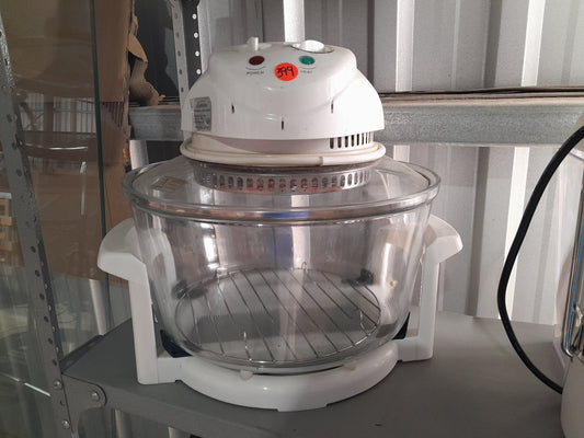 Sunbeam Convection Oven with 12-litre capacity, adjustable temperature, and timer for quick cooking.