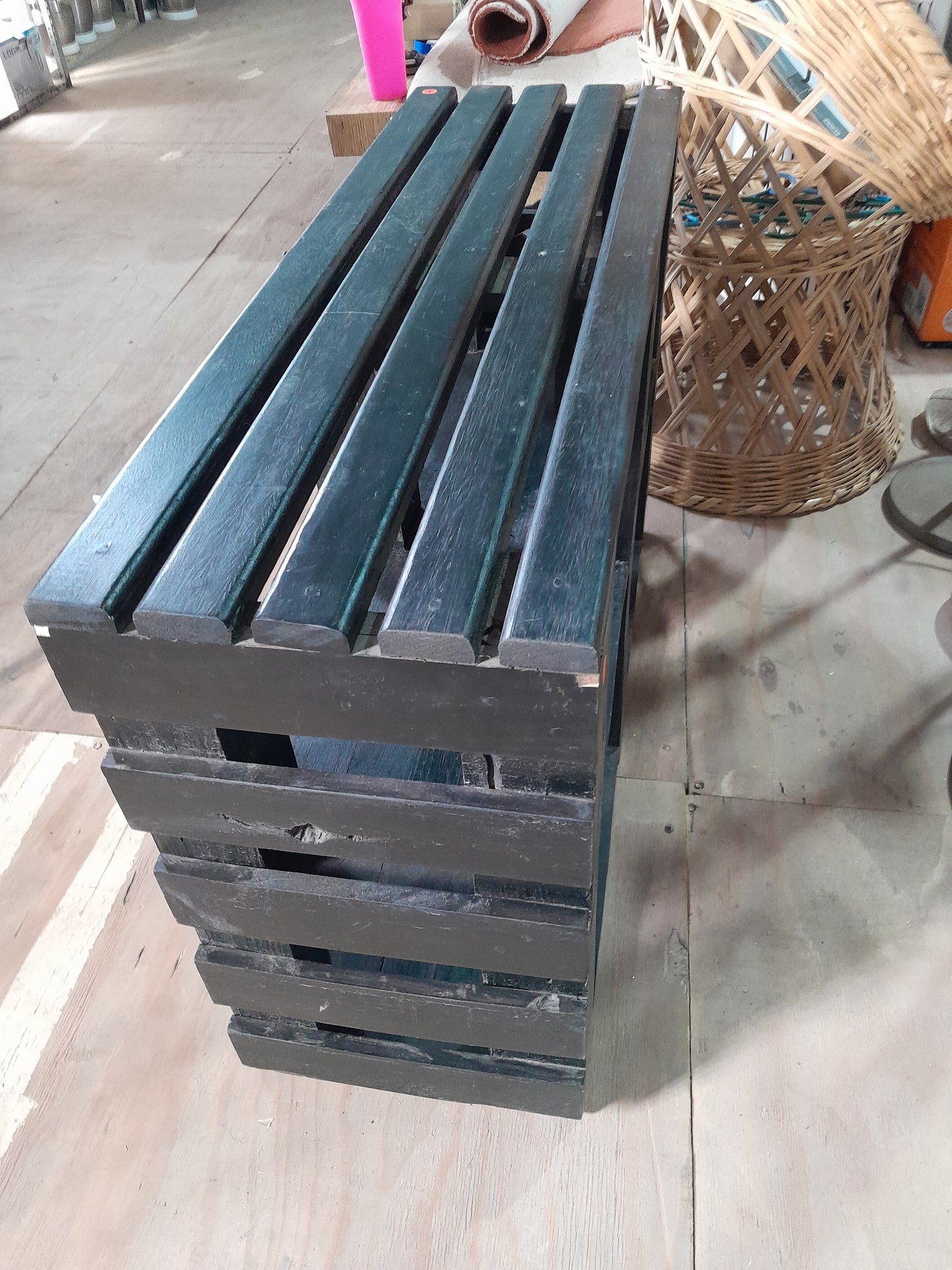 Functional wooden black TV stand, ideal for supporting TVs and enhancing your living area decor.