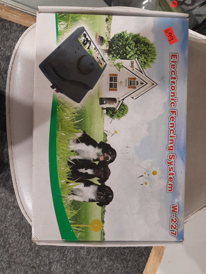 Electronic Pet Fencing System ideal for maintaining a safe environment for your dogs.