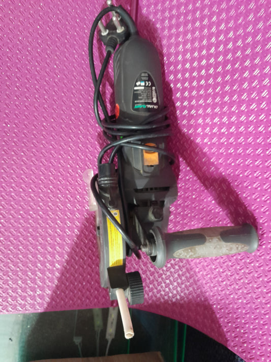 Top view of Dual Saw CS-450 electric circular saw showcasing its design and features.