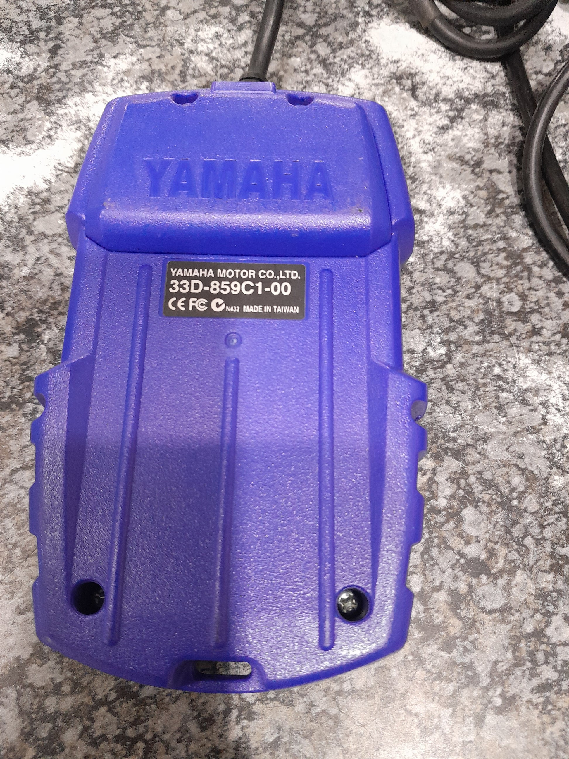 Yamaha Power Tuner used to adjust fuel-air mixture and ignition timing on bikes.