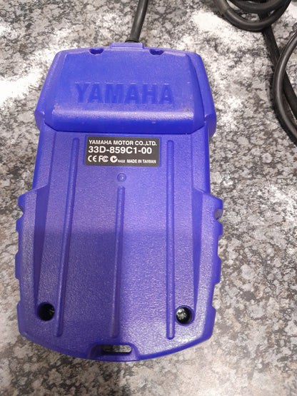 Yamaha Power Tuner used to adjust fuel-air mixture and ignition timing on bikes.