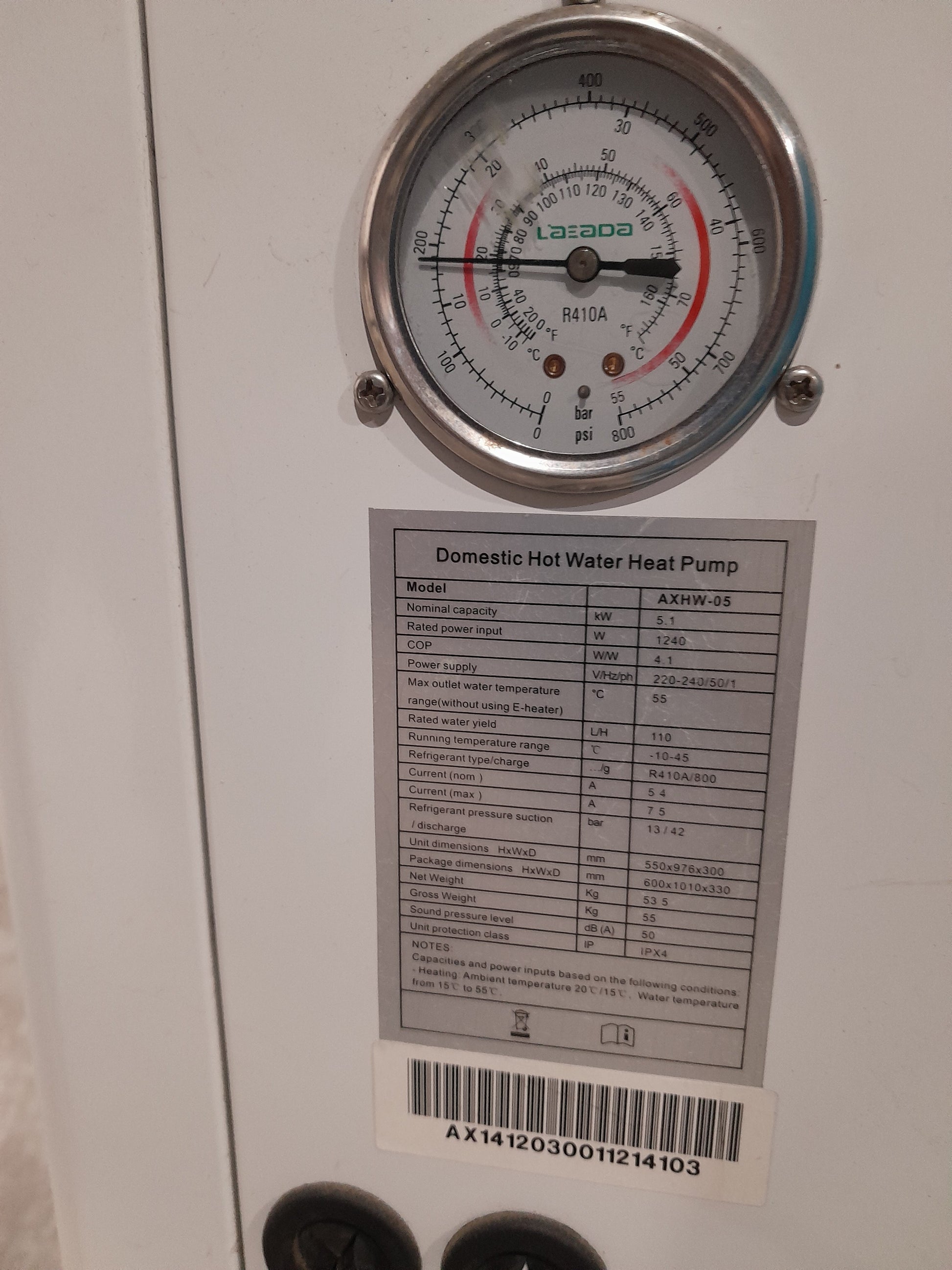 ThermoWise control devices featuring digital displays and adjustment controls for precise water heating operations.