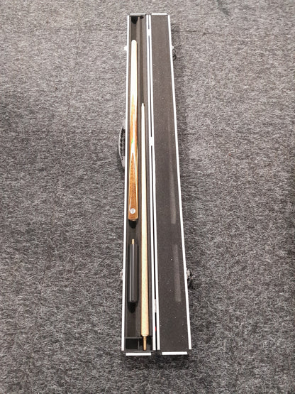 Complete set of Weichster pool cues, including a stylish carry case for storage.