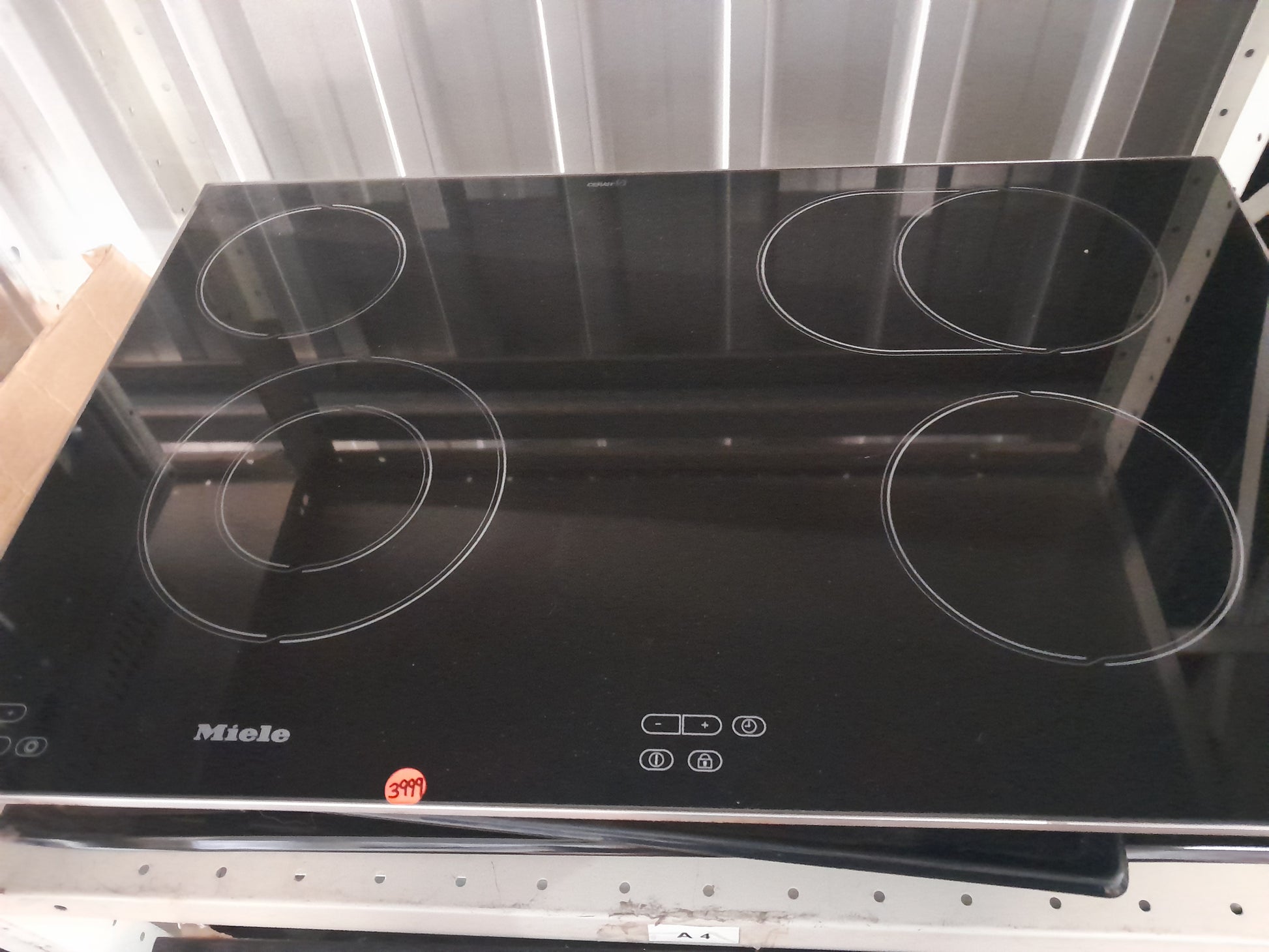 Miele KM5753 induction stove ideal for modern kitchens, with a sleek and functional design.