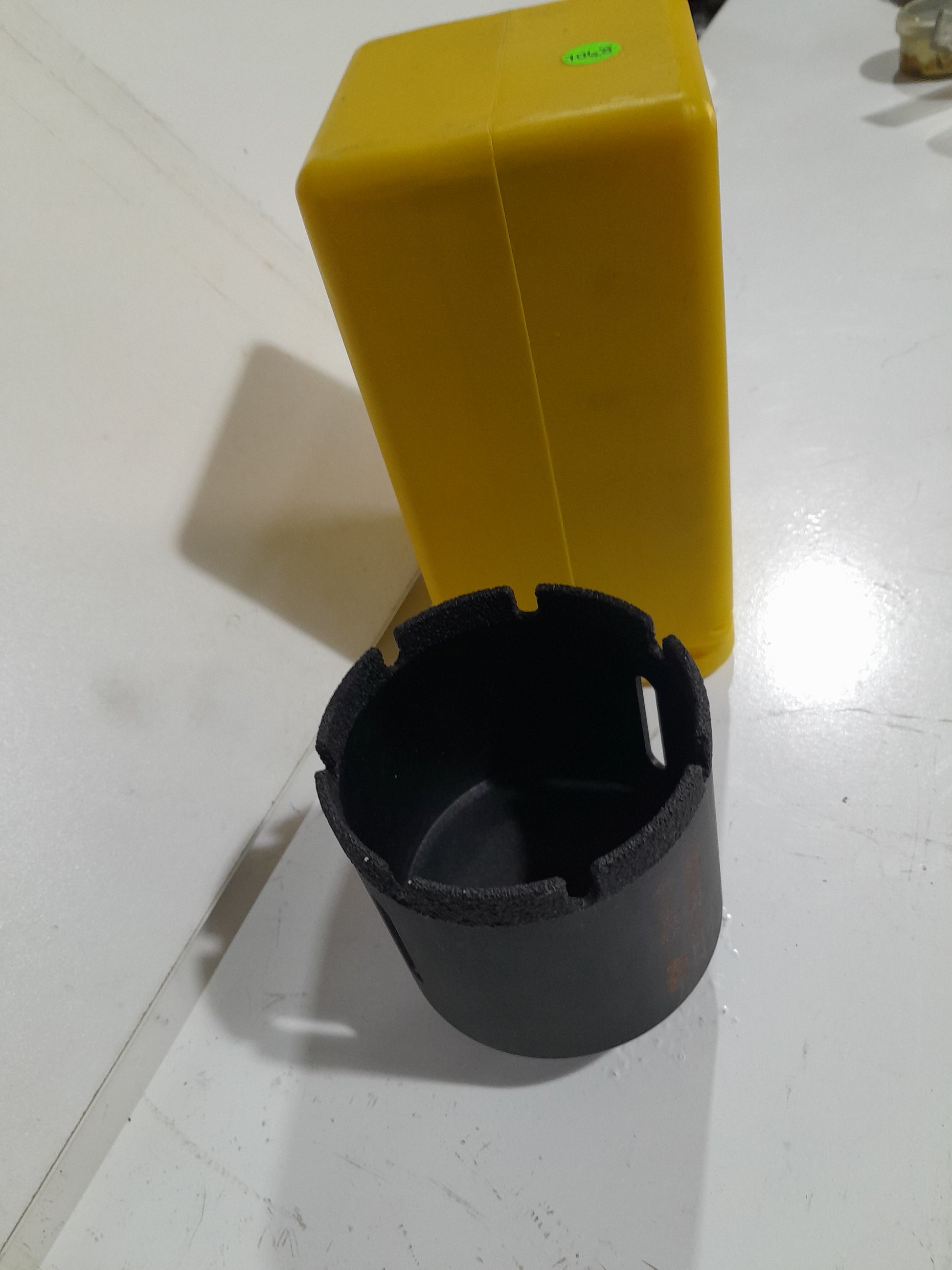 Versatile Woosuk 80mm diamond core drill, ideal for wet or dry drilling applications.