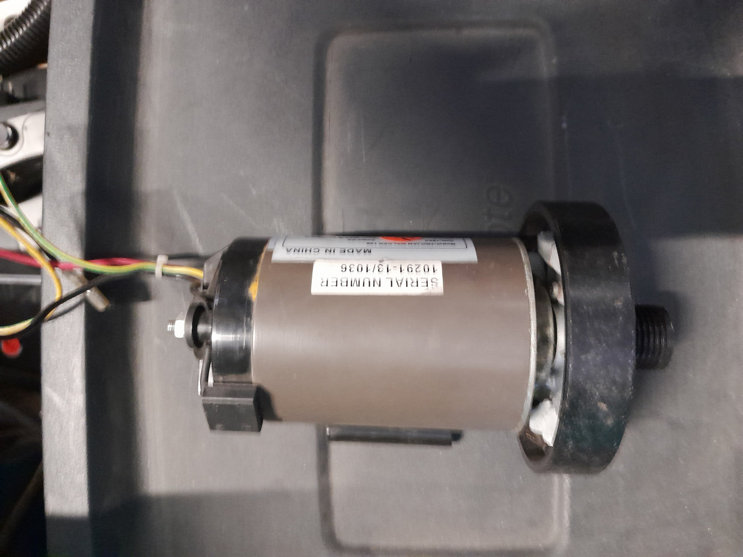 High-performance Trojan Walker 120 DC motor, 180V, 1.0 HP, perfect for various electrical