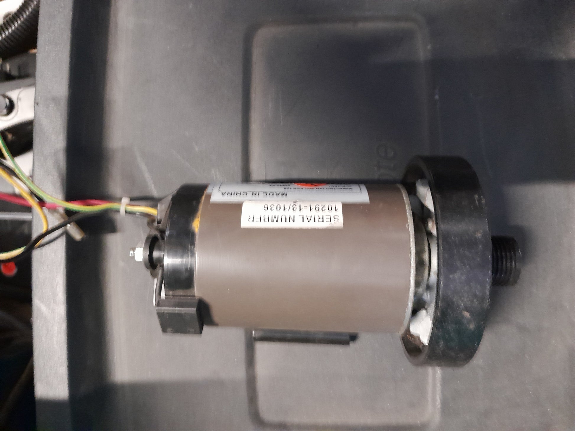 High-performance Trojan Walker 120 DC motor, 180V, 1.0 HP, perfect for various electrical