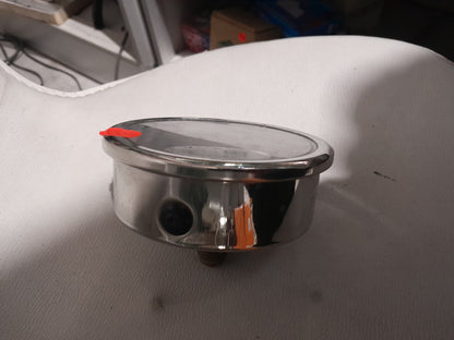 MEX3 63mm rear entry pressure gauge with clear kPa scale, perfect for tools and appliances in your workshop.