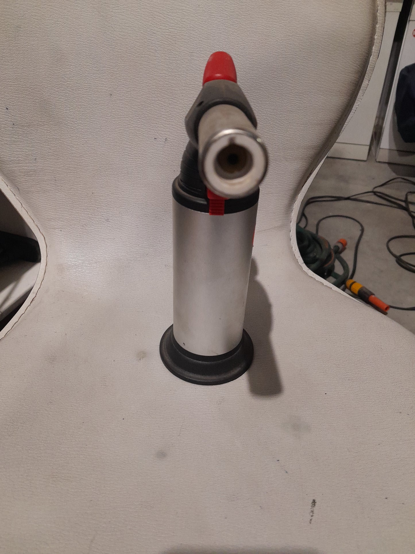 Reliable butane gas torch ideal for kitchen tasks and home improvement projects.