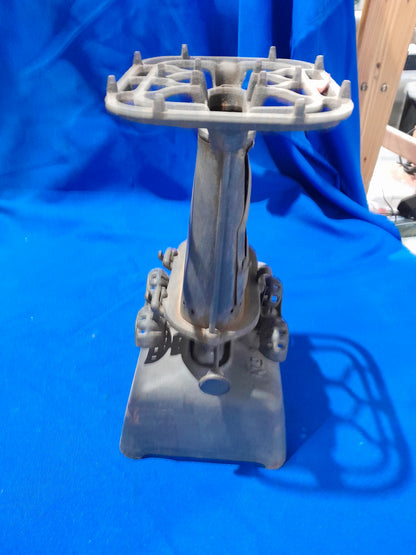 Antique Beatrice heater, perfect for warmth and cooking, sold as is at Die Skatkis online store.